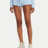 Juicy Couture Спортни шорти JCWHS125312 Светлосиньо Loose Fit за Жени цена