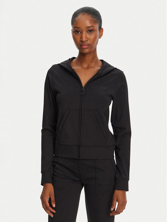Juicy Couture Суитшърт Active JCSAS125401 Черен Slim Fit за Жени цена