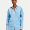 Juicy Couture Суитшърт Halan JCWAS24342 Син Oversize за Жени цена