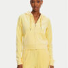 Juicy Couture Суитшърт Madison JCWA122001 Жълт Slim Fit за Жени цена