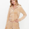 Juicy Couture Суитшърт Madison JCWA122001483 Бежов Slim Fit за Жени цена