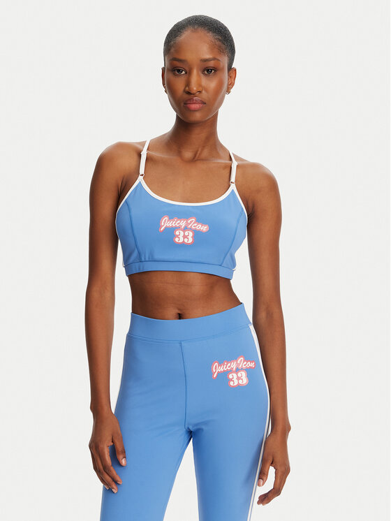 Juicy Couture Сутиен-топ JCSNS125404 Син за Жени цена