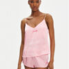 Juicy Couture Тениска на пижама JCLCT125511 Розов Regular Fit за Жени цена