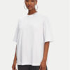 Juicy Couture Тишърт Boyfriend JCTES09 Бял Relaxed Fit за Жени цена