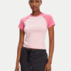 Juicy Couture Тишърт Contrast JCWCT125307 Розов Slim Fit за Жени цена