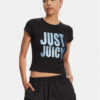 Juicy Couture Тишърт Just Juicy JCGCT125040 Черен Slim Fit за Жени цена
