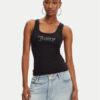 Juicy Couture топ Racer JCWLV125305 Черен Slim Fit за Жени цена