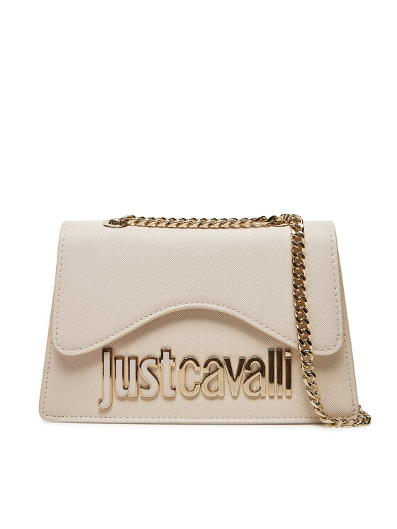 Just Cavalli Дамска чанта 78RA4BB7 ZS766 Екрю за Жени цена