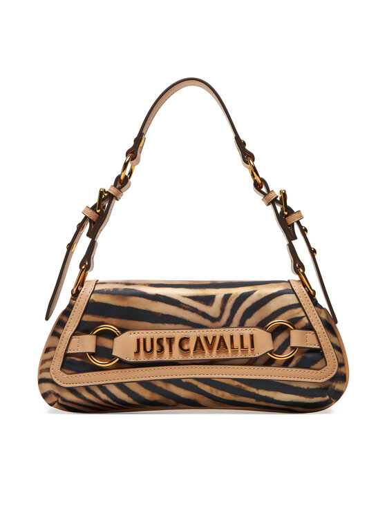 Just Cavalli Дамска чанта 78RA4BI4 ZSB87 Кафяв за Жени цена