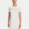 Just Cavalli Ежедневна рокля 78PAOE15 Бял Regular Fit за Жени цена