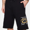 Just Cavalli Спортни шорти 74OBDI07 Черен Regular Fit за Мъже цена