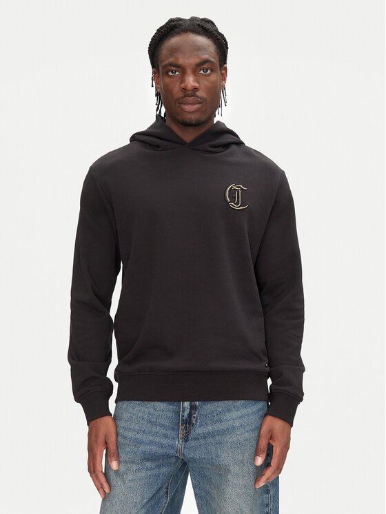 Just Cavalli Суитшърт 78OAIT13 Черен Regular Fit за Мъже цена