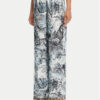 Just Cavalli Текстилни панталони 78PAA120 Син Loose Fit за Жени цена