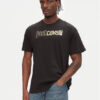 Just Cavalli Тишърт 78OAHT16 Черен Regular Fit за Мъже цена