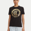 Just Cavalli Тишърт 78PAHT01 Черен Regular Fit за Жени цена