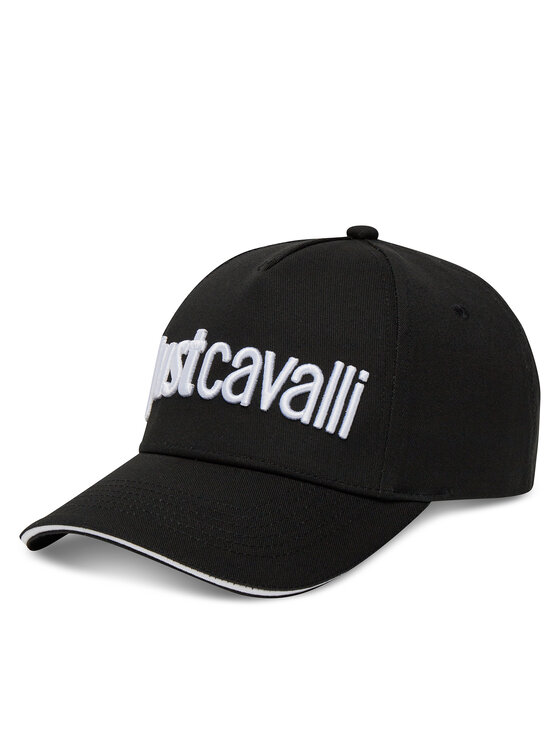 Just Cavalli Шапка с козирка 78RAZK30 ZG192 Черен за Жени цена