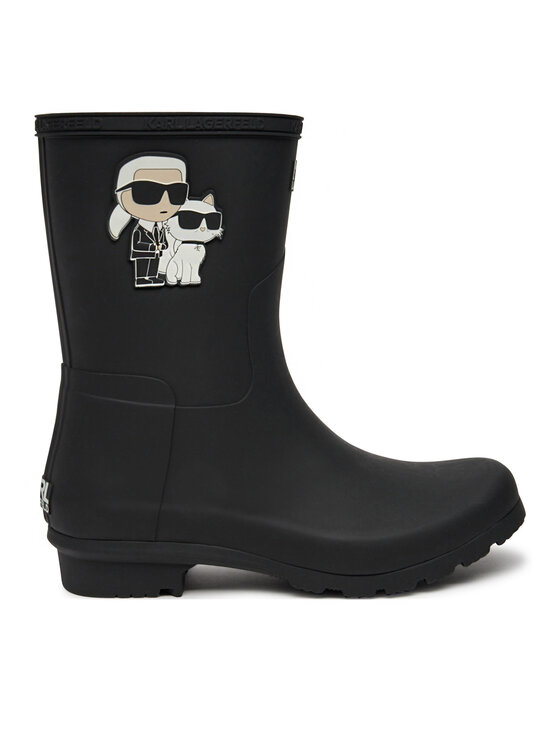KARL LAGERFELD Гумени ботуши KL47073T Черен за Жени цена