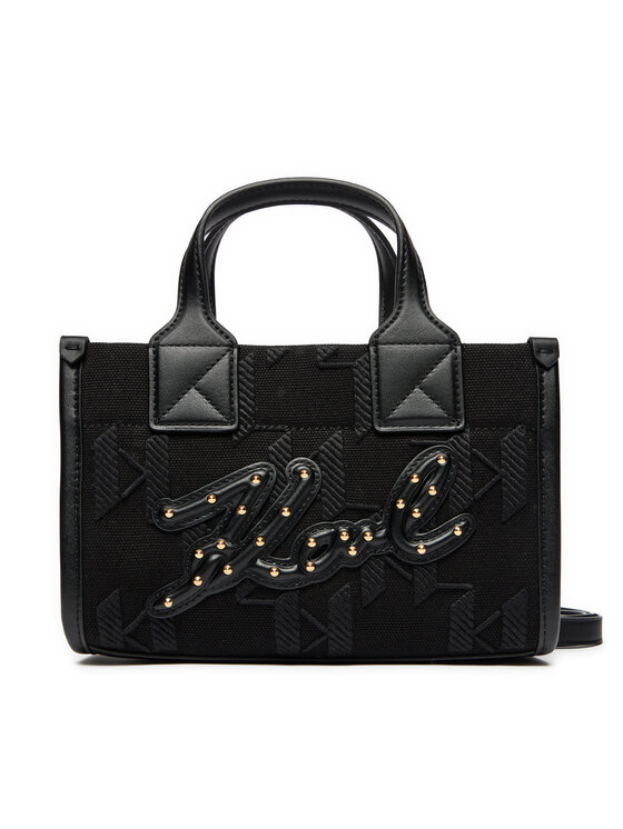 KARL LAGERFELD Дамска чанта 246W3012 Черен за Жени цена