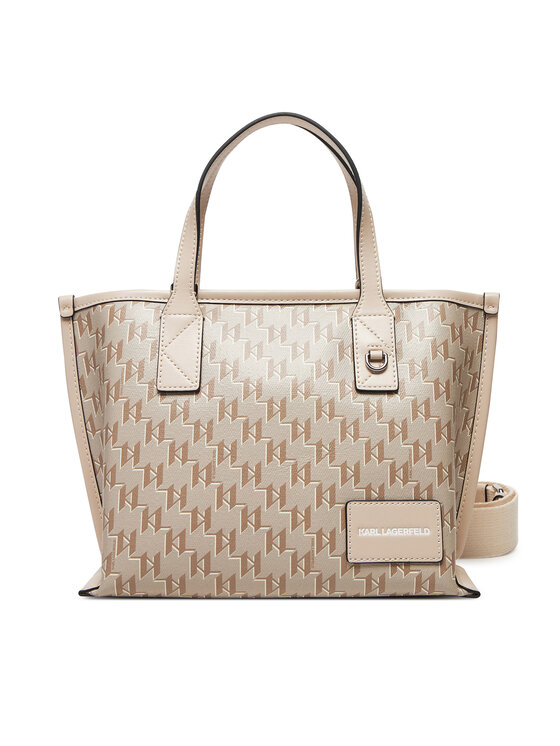 KARL LAGERFELD Дамска чанта A1W30184 Бежов за Жени цена
