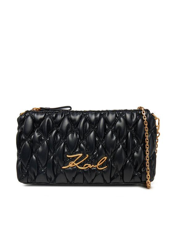 KARL LAGERFELD Дамска чанта A1W32087 Черен за Жени цена