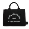 KARL LAGERFELD Дамска чанта A1W50010 Черен за Жени цена