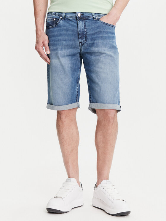 KARL LAGERFELD Дънкови шорти 265820 552833 Син Regular Fit за Мъже цена