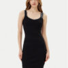 KARL LAGERFELD Ежедневна рокля A2W13018 Черен Slim Fit за Жени цена