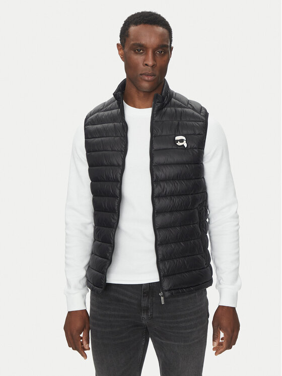 KARL LAGERFELD Елек 505711 500590 Черен Regular Fit за Мъже цена
