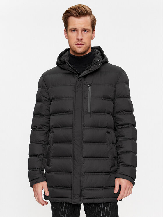 KARL LAGERFELD Зимно яке 505028 534593 Черен Regular Fit за Мъже цена