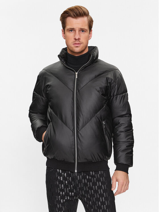 KARL LAGERFELD Зимно яке 505045 534556 Черен Regular Fit за Мъже цена