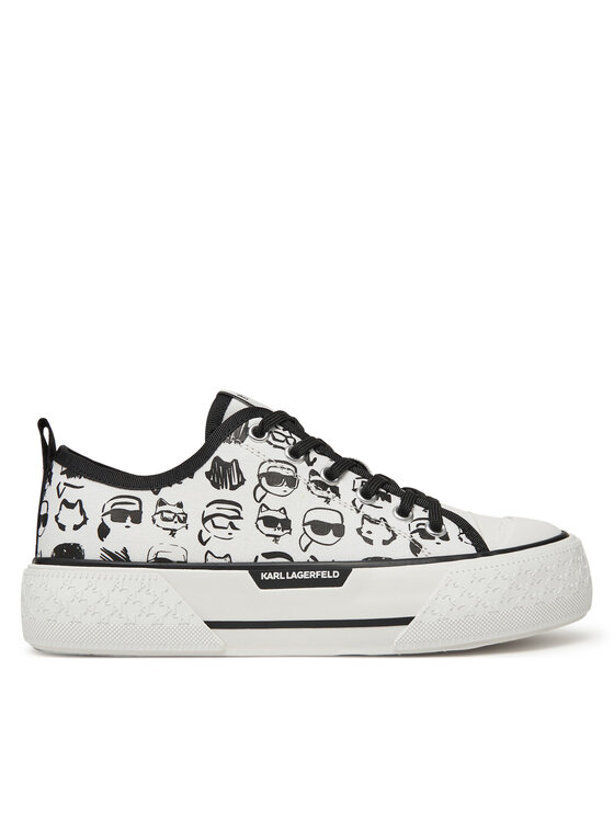 KARL LAGERFELD Кецове KL60612T Бял за Жени цена