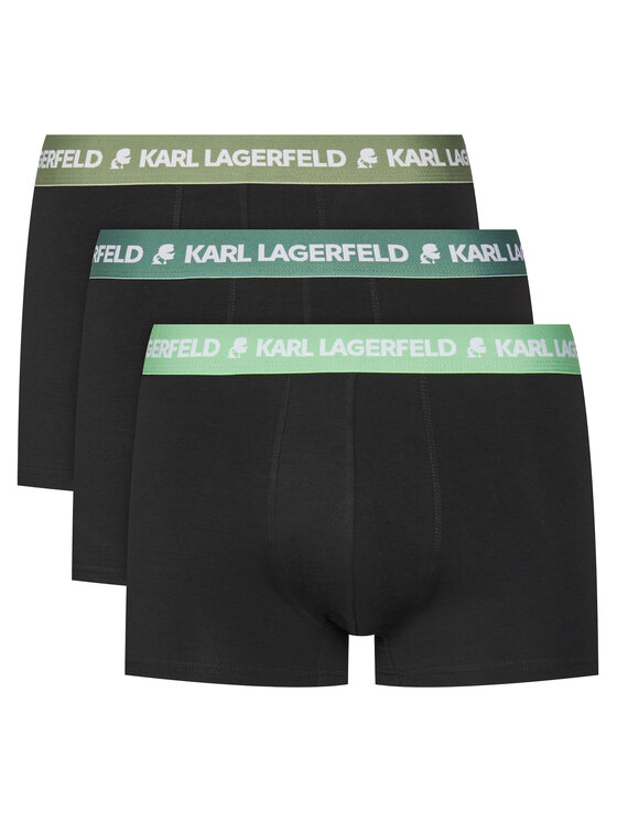 KARL LAGERFELD Комплект 3 чифта боксерки A1M47021 Черен за Мъже цена