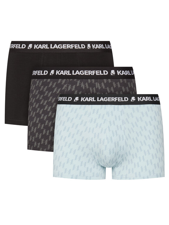 KARL LAGERFELD Комплект 3 чифта боксерки A1M47086 Цветен за Мъже цена