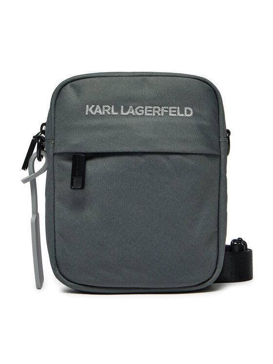 KARL LAGERFELD Мъжка чантичка 246M3062 Сив за Мъже цена