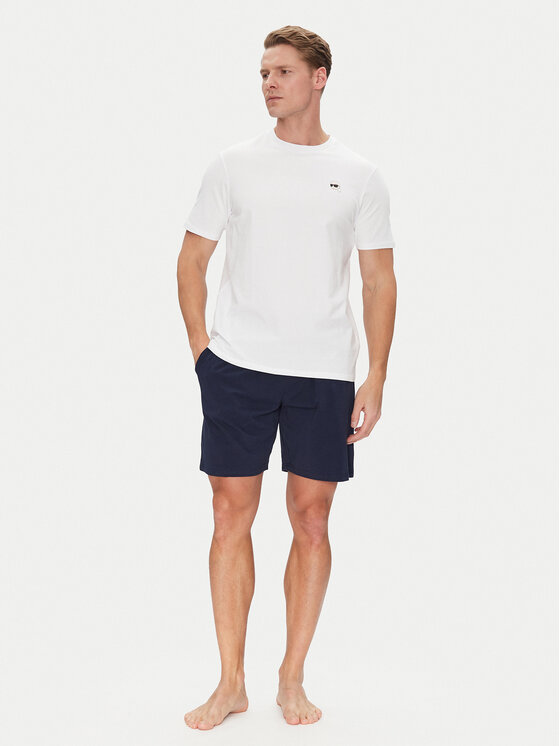 KARL LAGERFELD Пижама A2M45007 Тъмносин Regular Fit за Мъже цена