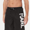 KARL LAGERFELD Плувни шорти A1M46009 Черен Regular Fit за Мъже цена
