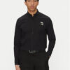 KARL LAGERFELD Риза 605911 552671 Черен Slim Fit за Мъже цена