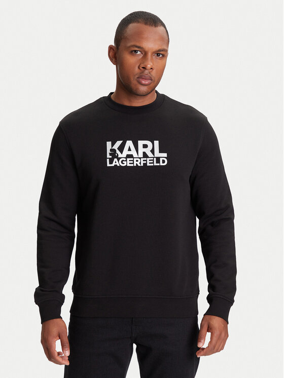 KARL LAGERFELD Суитшърт 705091 553917 Черен Regular Fit за Мъже цена