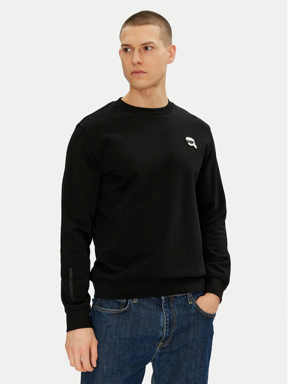 KARL LAGERFELD Суитшърт 705710 500900 Черен Regular Fit за Мъже цена