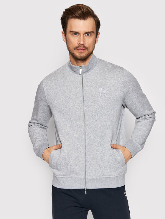KARL LAGERFELD Суитшърт 705891 500900 Сив Regular Fit за Мъже цена