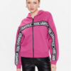 KARL LAGERFELD Суитшърт Double 226W1806 Розов Regular Fit за Жени цена