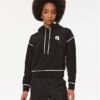 KARL LAGERFELD Суитшърт Ikonik 2.0 235W1816 Черен Regular Fit за Жени цена