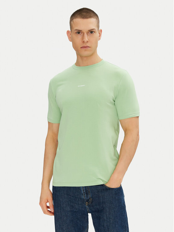 KARL LAGERFELD Тишърт 755030 552235 Зелен Regular Fit за Мъже цена