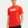 KARL LAGERFELD Тишърт 755087 552235 Червен Regular Fit за Мъже цена