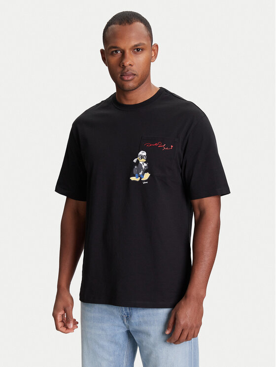 KARL LAGERFELD Тишърт 755097 553270 Черен Regular Fit за Мъже цена