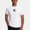 KARL LAGERFELD Тишърт 755099 553270 Бял Regular Fit цвят на ниска цена