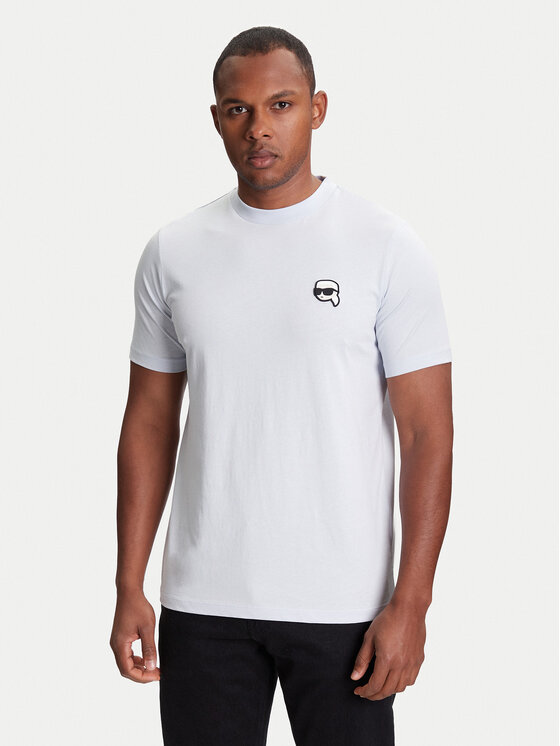 KARL LAGERFELD Тишърт 755710 553224 Електриков Slim Fit за Мъже цена
