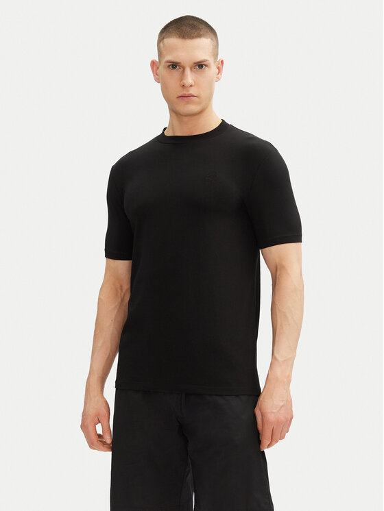KARL LAGERFELD Тишърт 755750 500221 Черен Regular Fit за Мъже цена