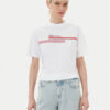 KARL LAGERFELD Тишърт A2W17032 Бял Relaxed Fit за Жени цена