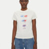 KARL LAGERFELD Тишърт A2W17112 Екрю Regular Fit за Жени цена